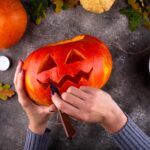 Návod jak vyřezat strašidelnou Halloweenskou dýni