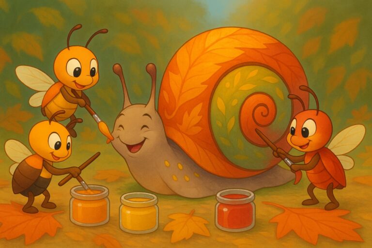 Broučci, co kreslí listy 