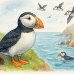 Papuchalk severní: klaun moře