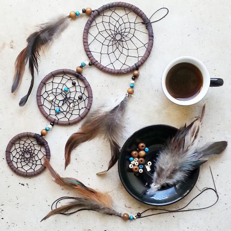 Návod jak vyrobit lapač snů pro děti (a nejen pro ně)