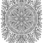 Omalovánka mandaly