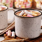 Horká čokoláda s marshmallow