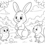 Omalovánka k pohádce Cipískův jarní turnaj