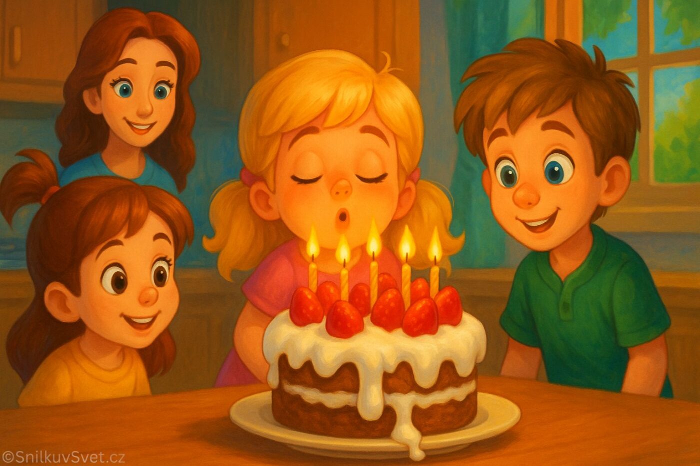 Petřiny jahodové narozeniny