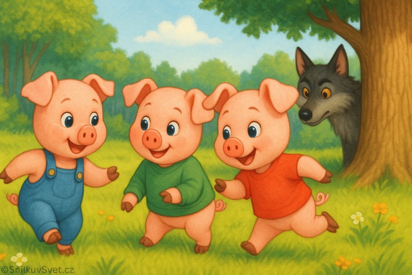 O třech prasátkách