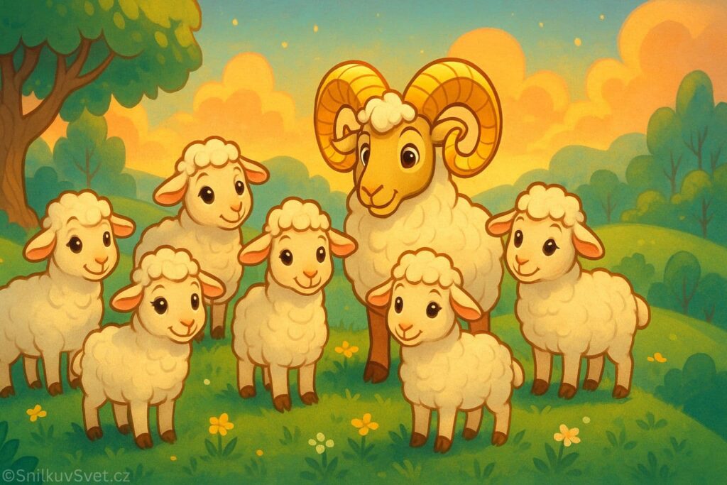 Janeček a šest oveček