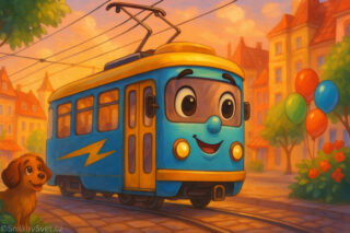 Tramvaj Michal a dobrodružství v barevném městě