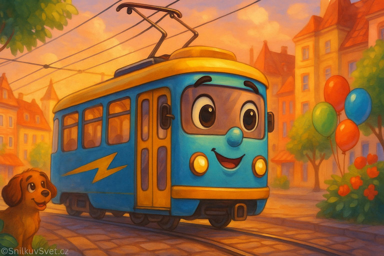 Tramvaj Michal a dobrodružství v barevném městě