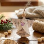 Andělíček z notového papíru