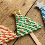 Stromečky z papírových brček