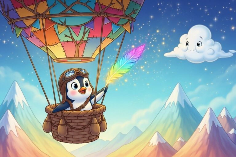 Hubertův kouzelný balón a ztracený mrak