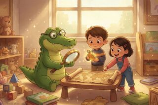 Honba za ztraceným pokladem ve školce