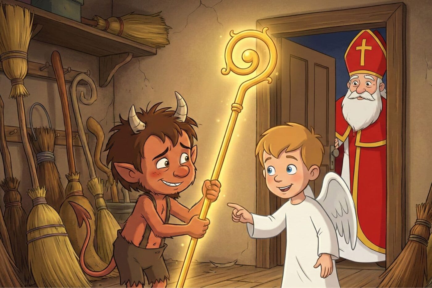 O zapomnětlivém Bertíkovi a zatoulané berli