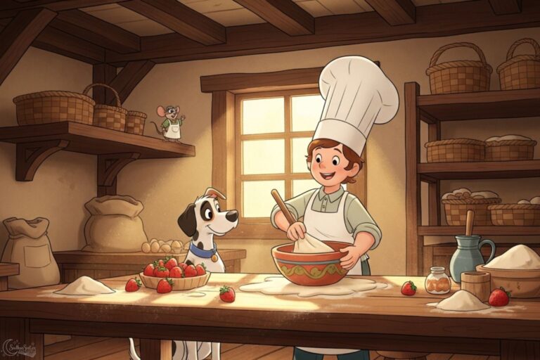 Kuchtík Tomášek a dort pro babičku