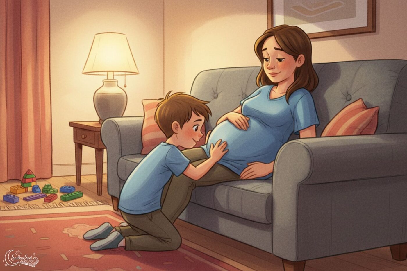 Jak Matěj mluvil s bříškem