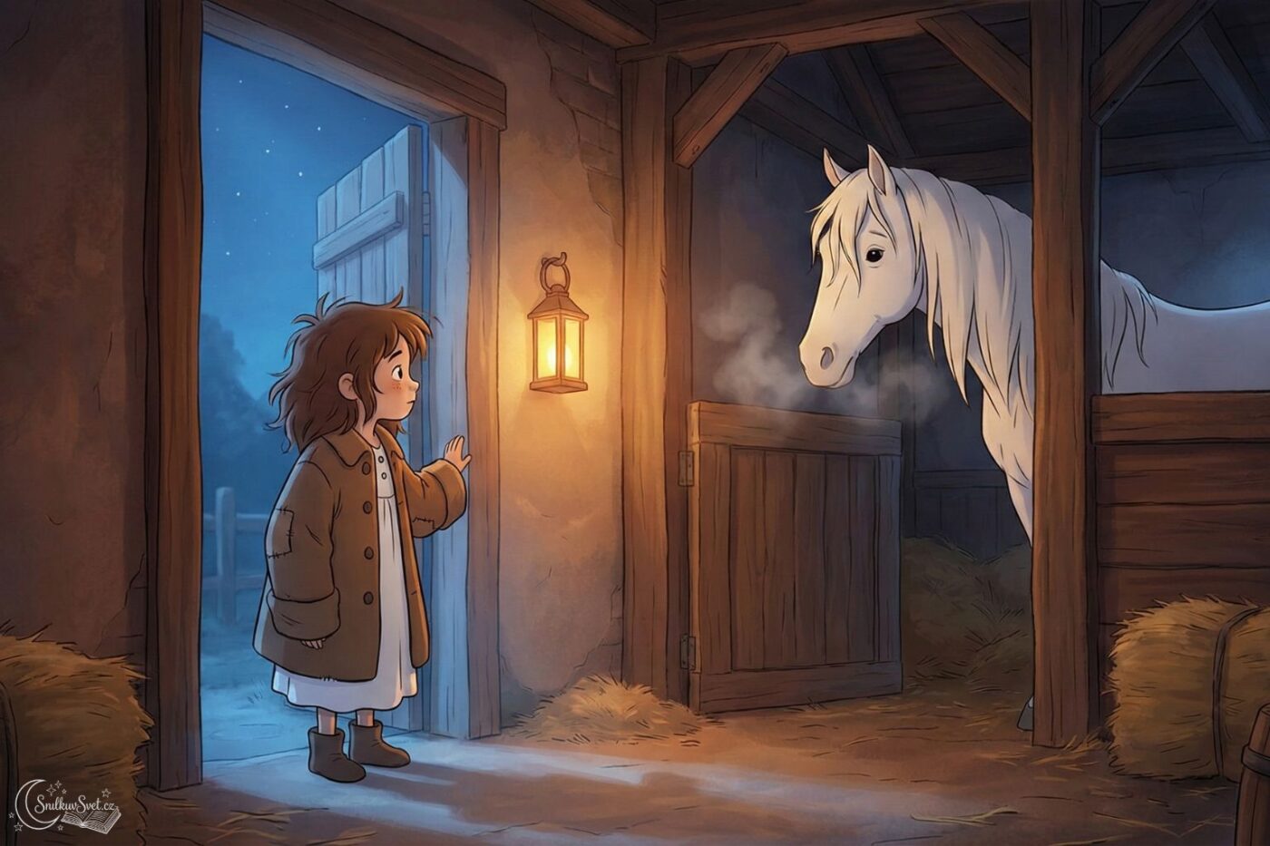 Princezna Ema a strašidlo ve stáji