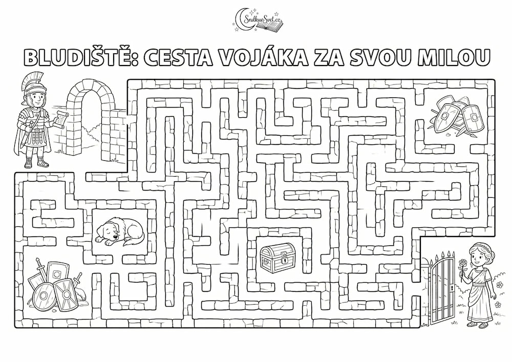 Valentýnské bludiště