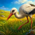 Poznejte čápa Klapku: Fascinující život našeho černobílého souseda