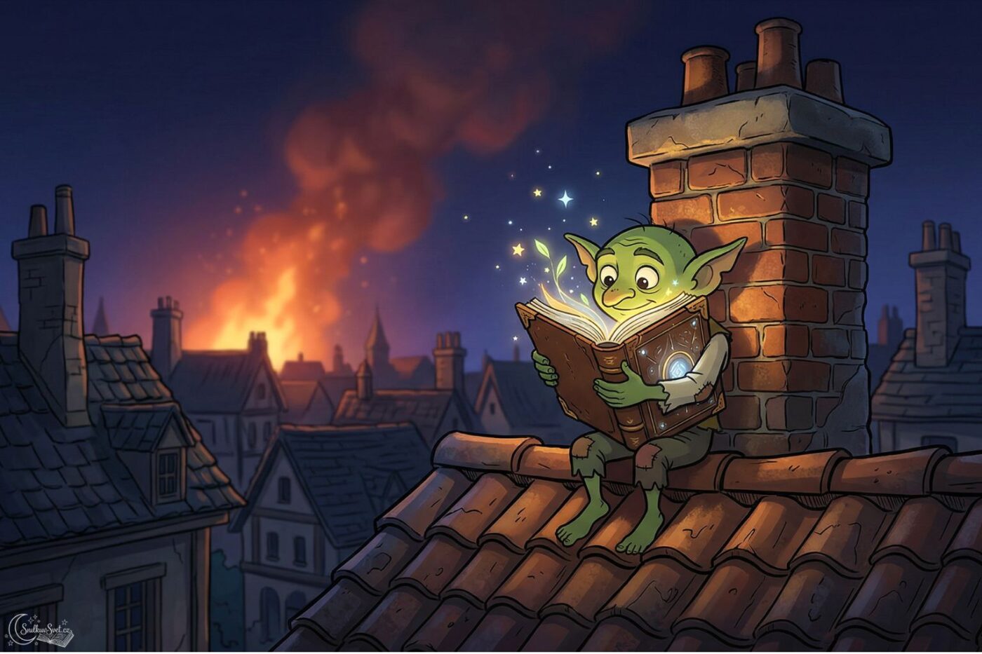 O skřítkovi u hokynáře a kouzelné knize