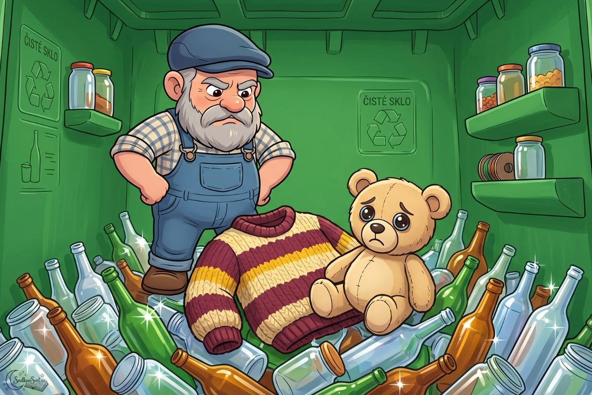 Pohádka o třídění odpadu: Jak skleničky přestaly hrát
