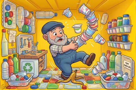 Pohádka o třídění odpadu: Slupka od banánu ve žlutém domečku