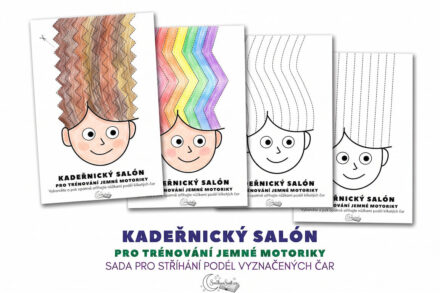 Kadeřnický salón: Hravý trénink stříhání pro malé šikuly