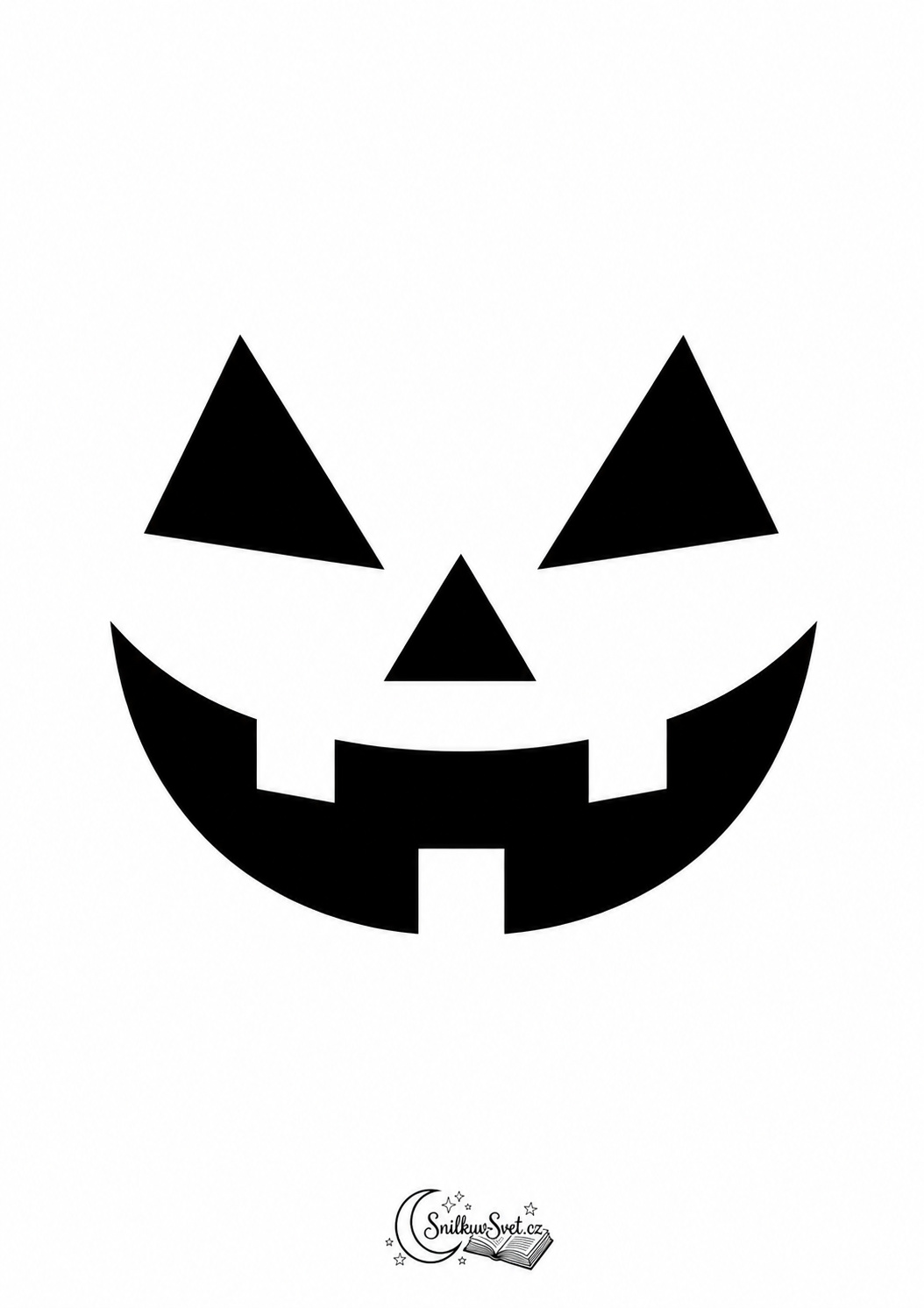 Dýně na Halloween: 8 šablon obličejů k vytisknutí